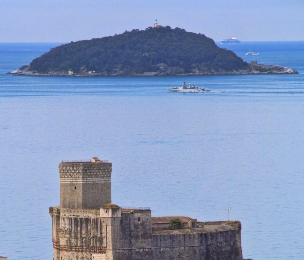 Casa A Lerici Nell'Antico Borgo Villa Exteriör bild